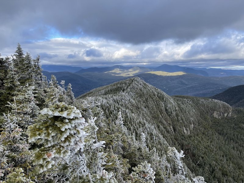 The view from the summit of Osceola.