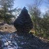 Stone cairn