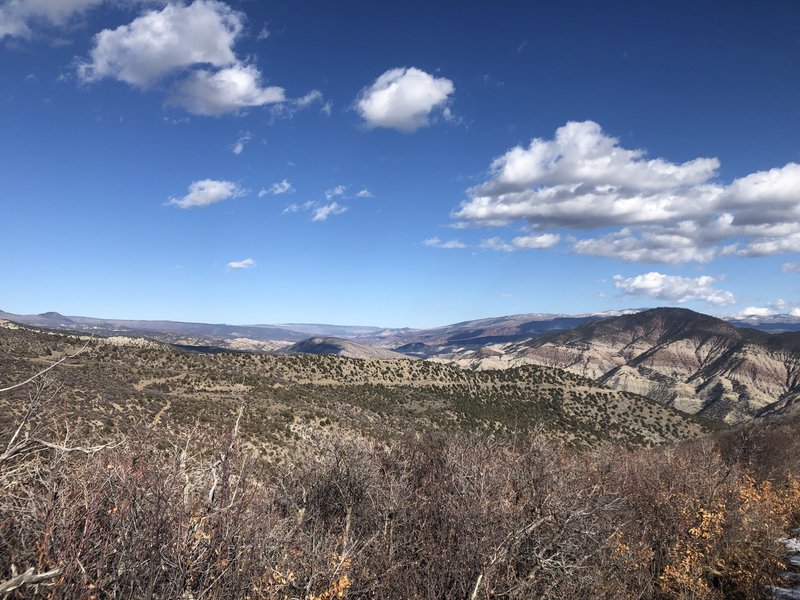 Ute Trail vista view