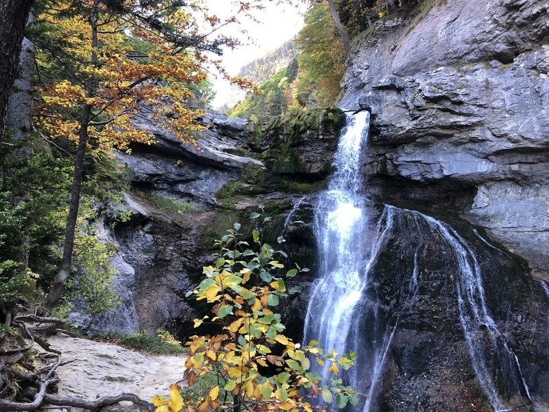 Waterfall near Cascada del Estrecho.