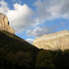 Late afternoon light on Punta o Gallinero and Coma Barrau at the start of Senda a la Cala de Caballo