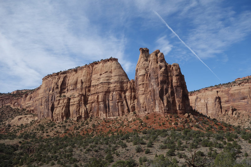 Pipe Organ rock formation at Colorado NM