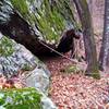 Hospital Rock, from which the trail gets it's name.