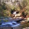 Small waterfall on Carrick Creek.