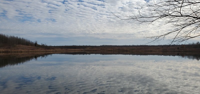 Indian Hill Lake in late November