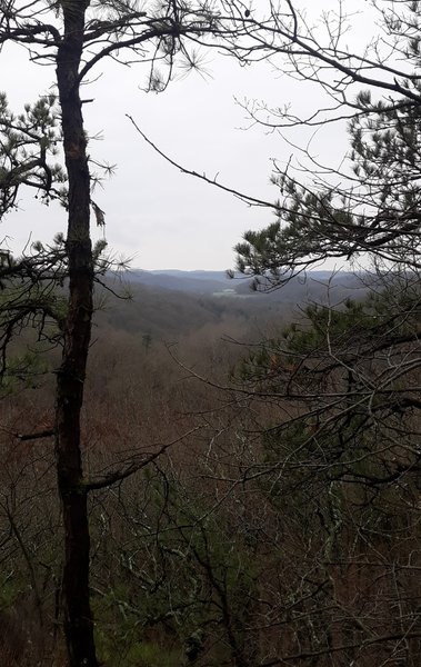 Jacob's Ladder Overlook, Christmas Rocks.