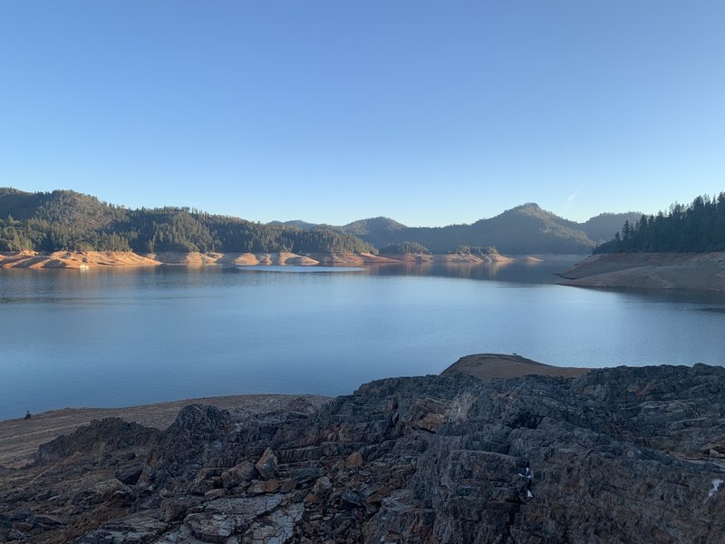 McCloud River Arm on Shasta Lake.