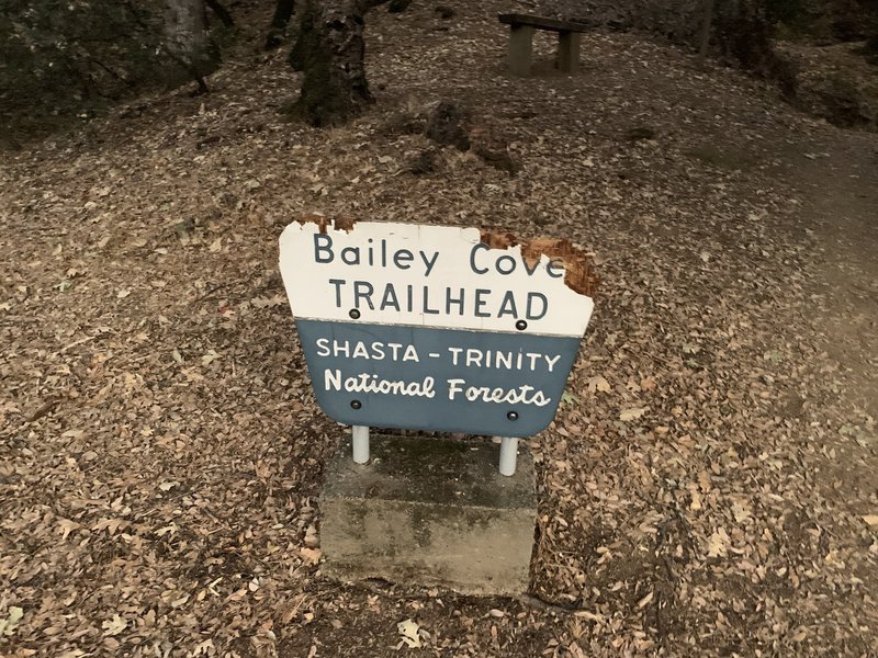 South trailhead sign