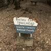 South trailhead sign