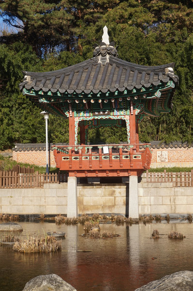 Pagoda next to the World Cup Stadium