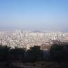 Greater Seoul from half way up Mangu Cemetery Park.