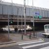 Seoul trail goes under Umyeongyo Bridge on Baumoe-ro