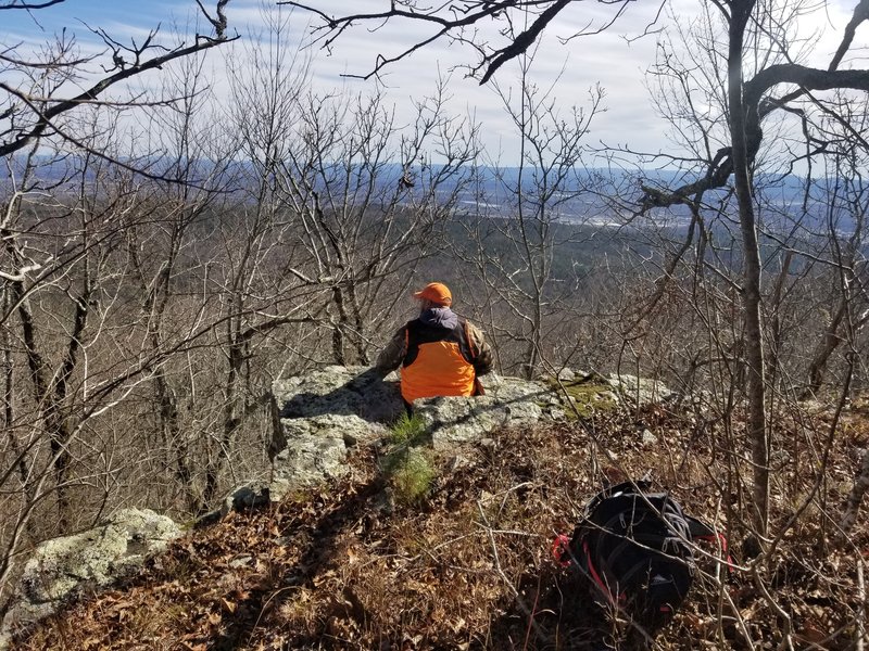 West end of Mena Peak