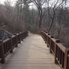 Seoul Trail section 4 in Umyeonsan Park, taken 7th Dec 2020