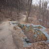 Korean war trenches  (foxholes) Seoul Trail section 4 towards Sadang, taken 7th Dec 2020