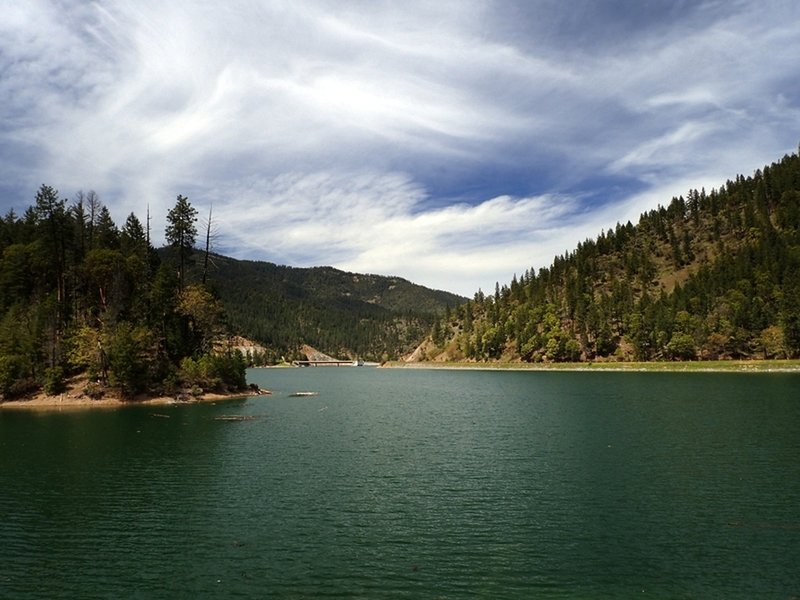 French Gulch (at full pool) from the Payette Trail.