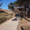 Seoul City Wall Trail towards Jongno Culture and Sports Center.