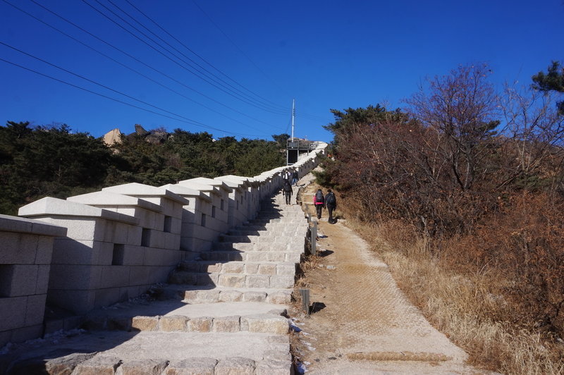 Seoul City Wall Trail on Inwangsan Mountain