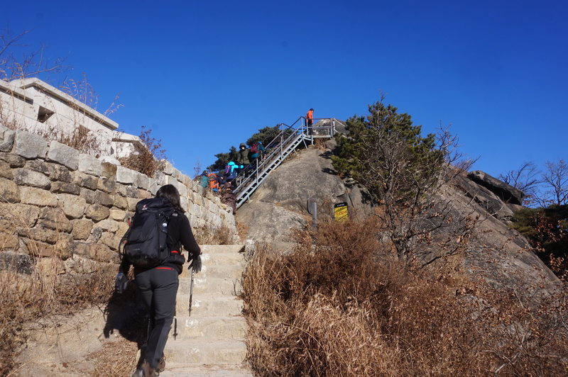 Seoul City Wall Trail on Inwangsan Mountain