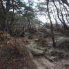 Bukhansan Traverse towards Jokduribong Peak.