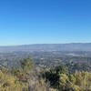 Views of the South Bay, including San Jose, appear from a viewpoint on the left hand side of the trail.