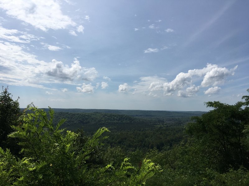 View of the Jordan Valley from Dead Man's Hill.