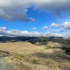 Looking toward the upper reaches of the La Honda Open Space Preserve.