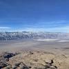 The Saline Valley and the Nelson Range to the west.