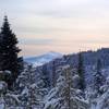 Mount Shasta from the Bull Gap Lower Trail.