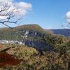 October 2020 On the Buffalo River Trail looking North at Big Bluff.