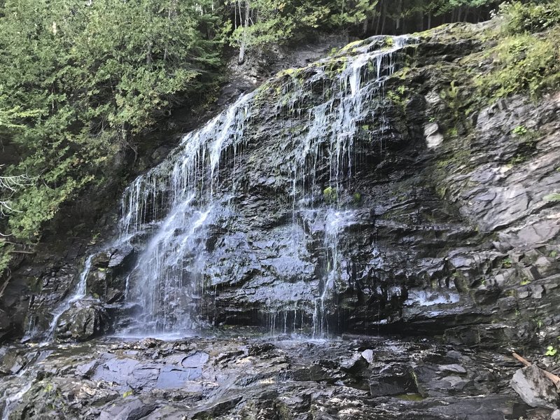 Beaver Brook Falls during dry season.