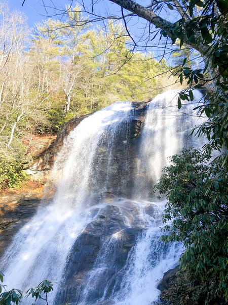 Glenn Falls after rainy period.