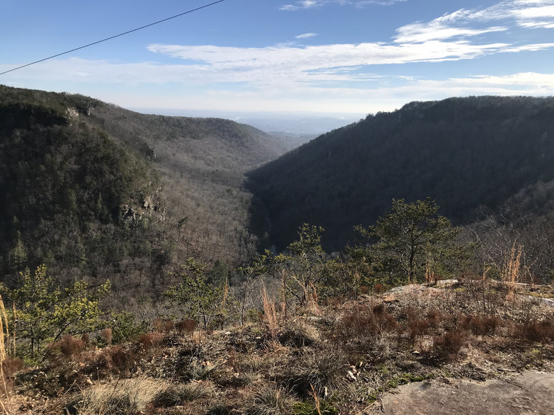 Winter view from Dunn Overlook