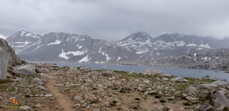 July 2018 JMT thru Hike. South bound. Wanda Lake