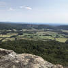 View of Grassy Cove from Brady Bluff Overlook.