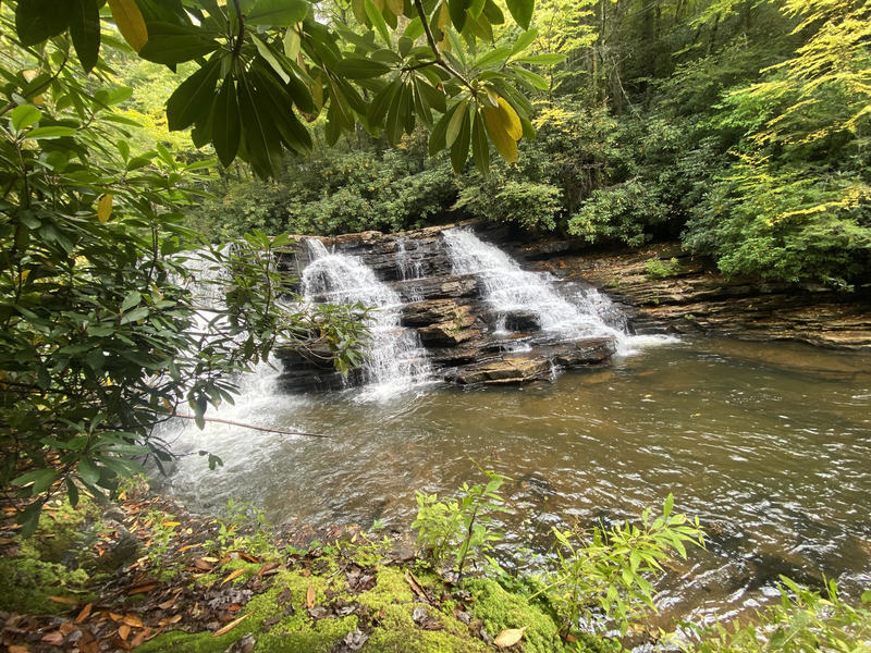 Upper Cascades Falls on the Little Stony Creek.