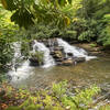 Upper Cascades Falls on the Little Stony Creek.