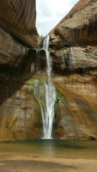 August 2017 Lower Calf Creek Falls.