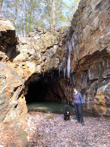 An old mine entrance.