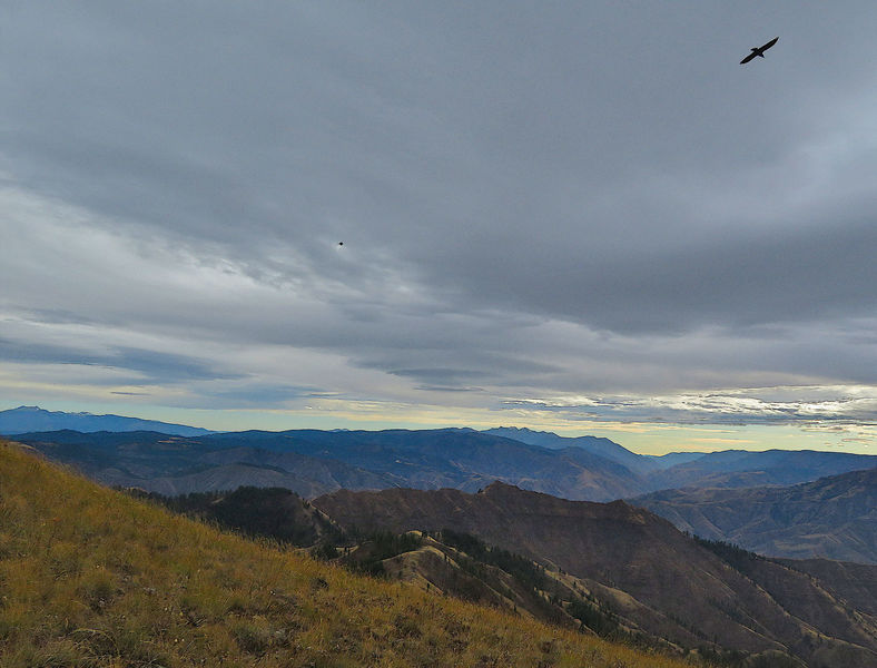 The view from Camp Howard.