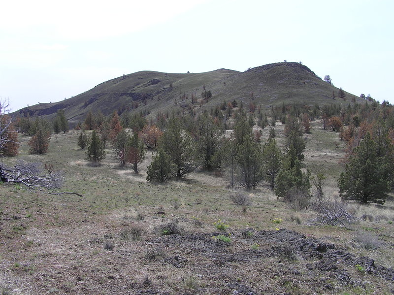 Horse Mountain from alternate Spring Basin Trail.