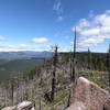 View north from Green Ridge