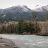 Winter in the mountains along the lower Elwha.