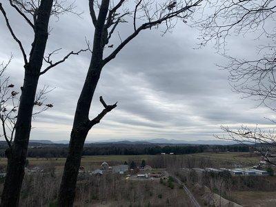 View from the High School Trail.