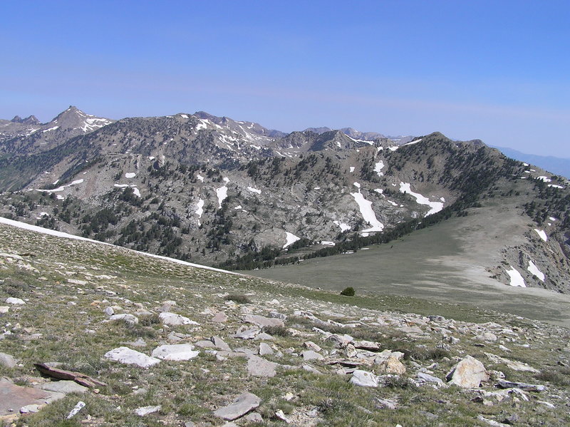 View north from Wines Peak.