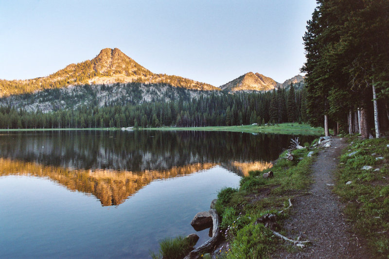 Gunsight Mountain. Location is approximate.