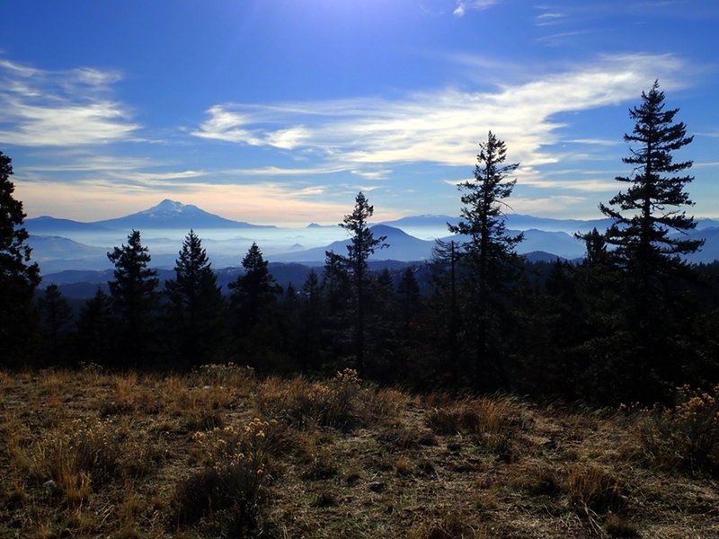 Mount Shasta from Porcupine Mountain.