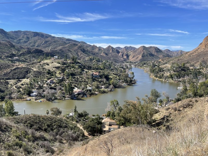 Overlooking Lake Malibu