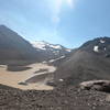 North and Middle Sister and Little Brother from Collier Cone rim.