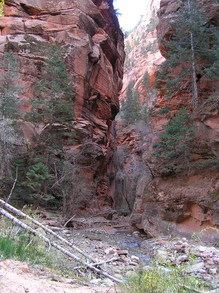 Entrance to Bear Trap Canyon (11-06-2006)